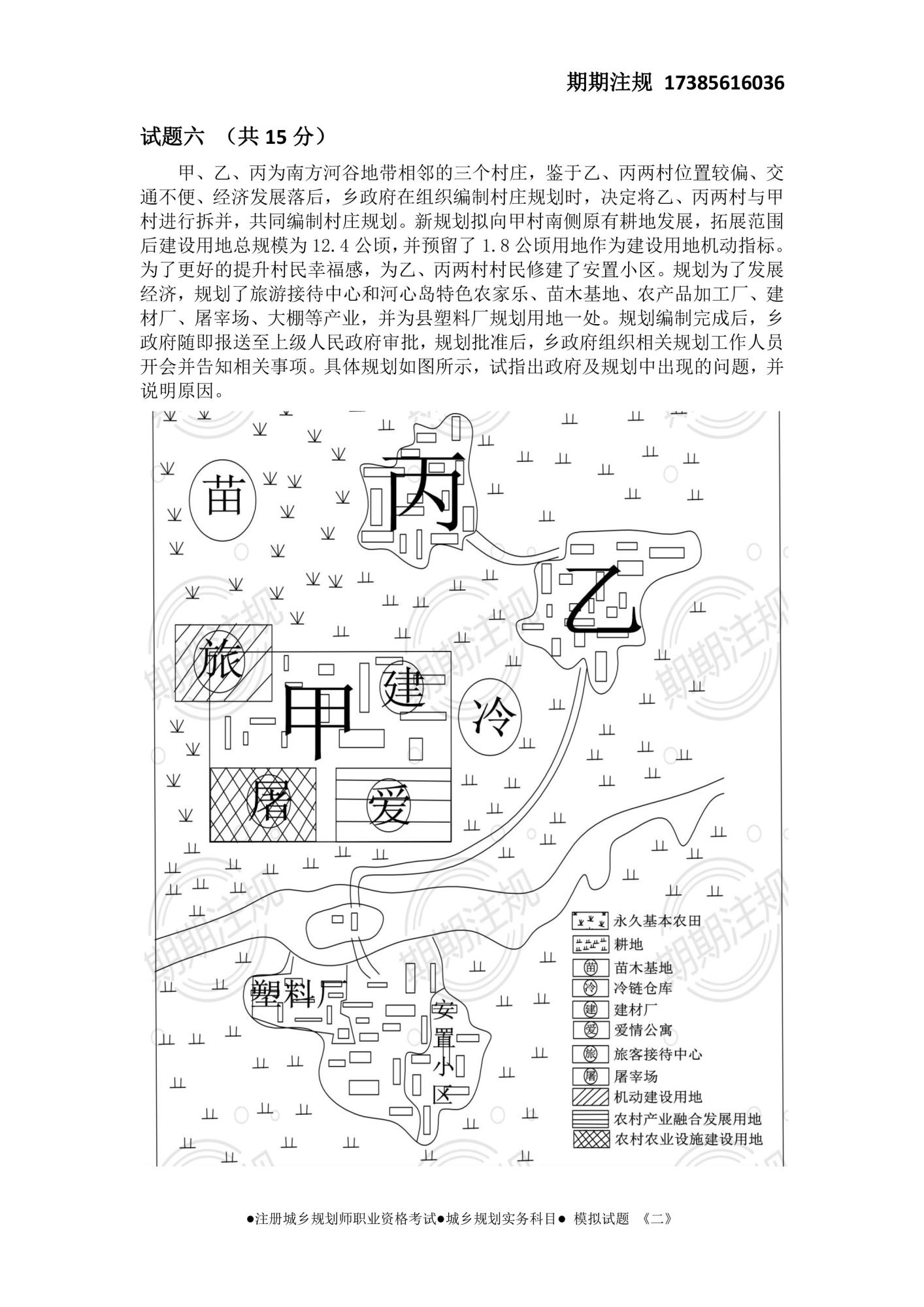 ●期期注規(guī)●城鄉(xiāng)規(guī)劃實(shí)務(wù)科目●-模擬試題-《二》-7.jpg